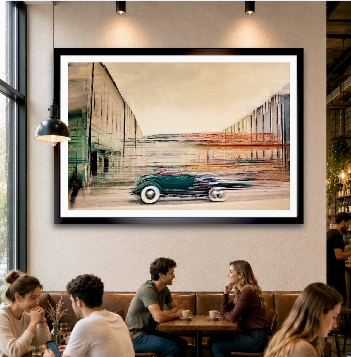 Automotive Limited Edition wall art print of American Hot Rod classic sports car by Douglas Carr Photography
