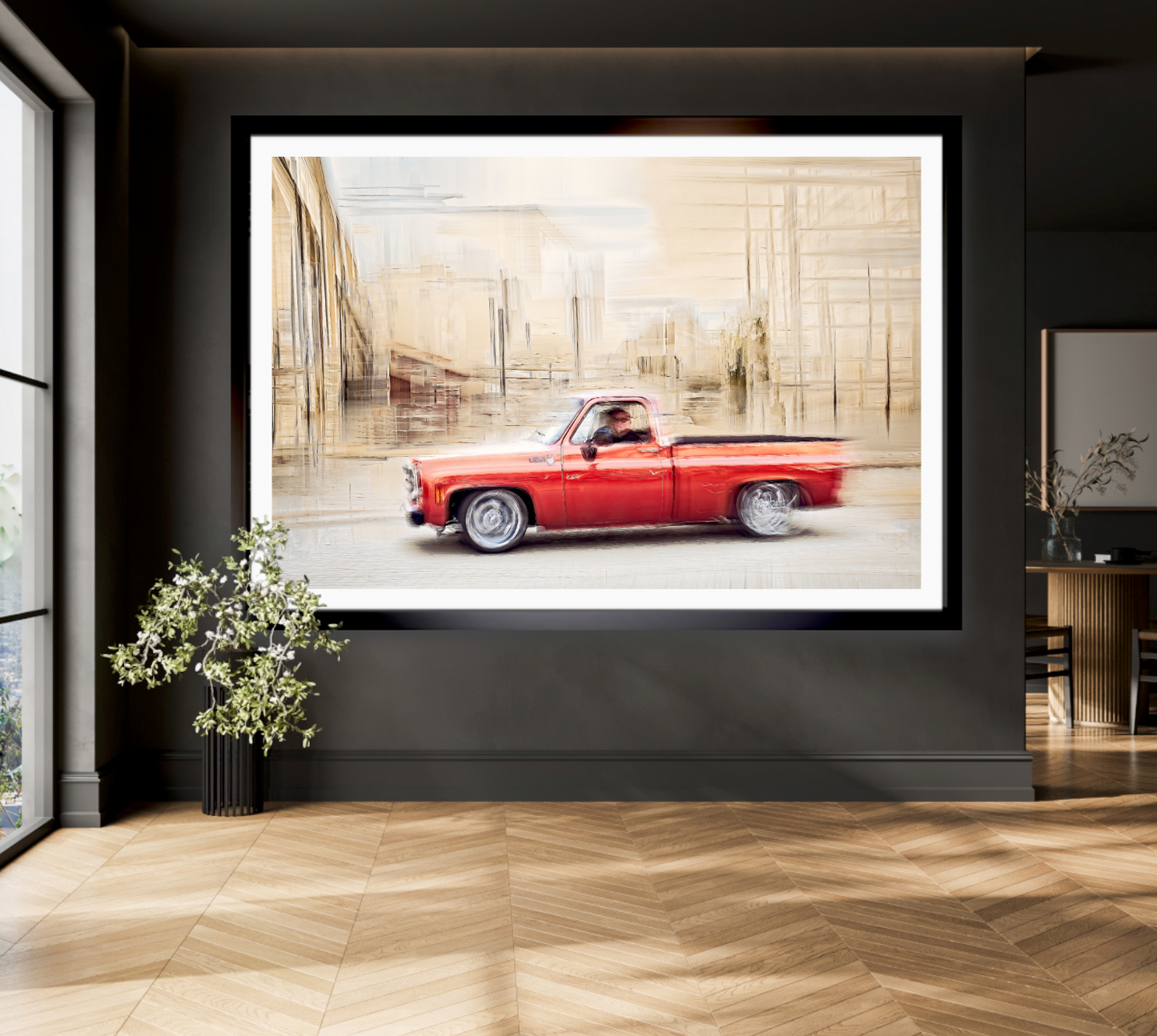 Automotive Limited Edition wall art print of American classic pickup truck by Douglas Carr Photography