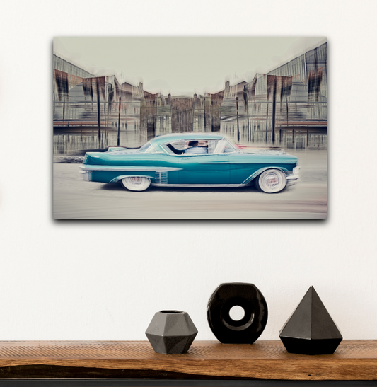 Automotive Limited Edition wall art print of American classic cadillac motor car by Douglas Carr Photography