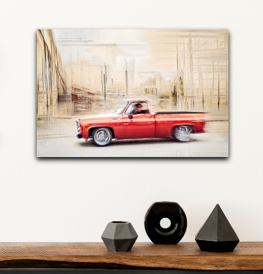 Automotive Limited Edition wall art print of American classic pickup truck by Douglas Carr Photography