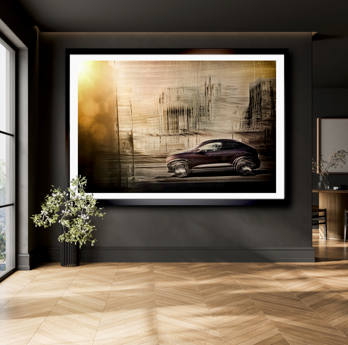 Automotive Limited Edition wall art print of German classic Porsche sports car by Douglas Carr Photography