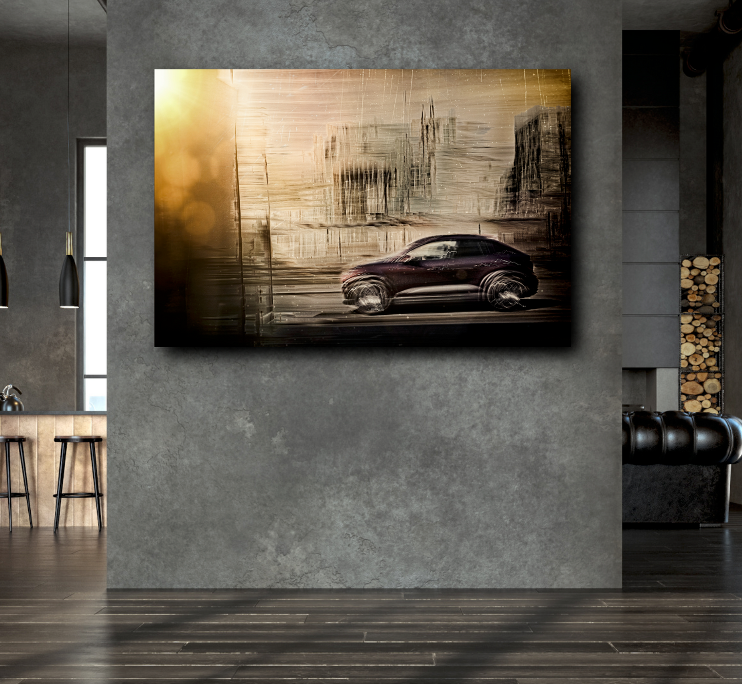 Automotive Limited Edition wall art print of German classic Porsche sports car by Douglas Carr Photography