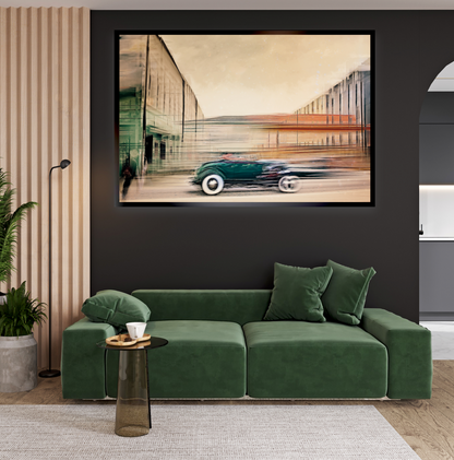 Automotive Limited Edition wall art print of American Hot Rod classic sports car by Douglas Carr Photography
