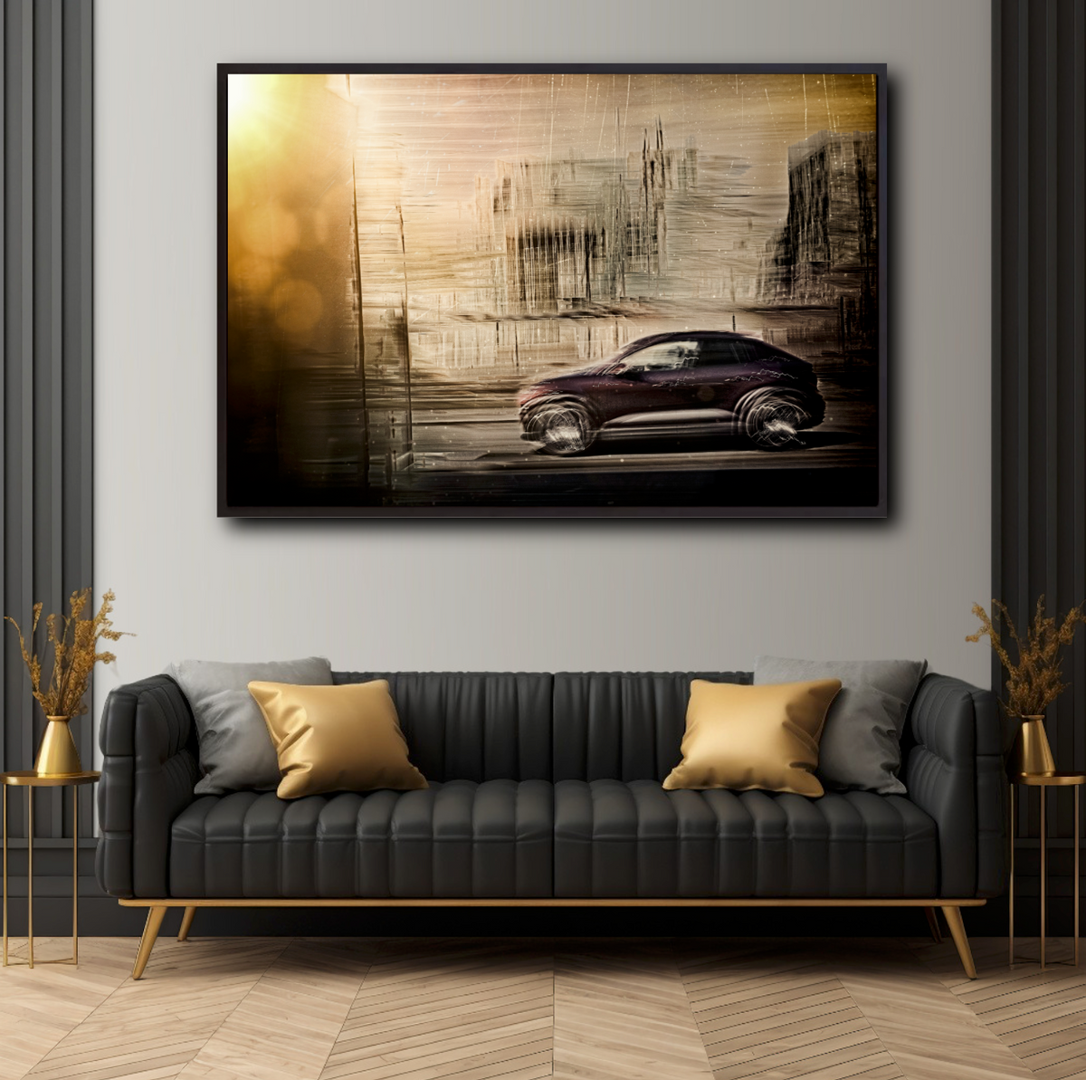 Automotive Limited Edition wall art print of German classic Porsche sports car by Douglas Carr Photography