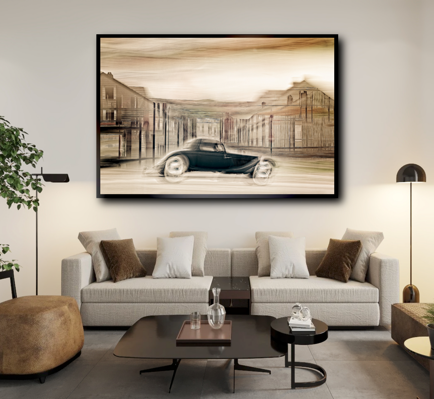 Automotive Limited Edition wall art print of American Hot Rod classic sports car by Douglas Carr Photography