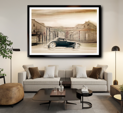 Automotive Limited Edition wall art print of American Hot Rod classic sports car by Douglas Carr Photography