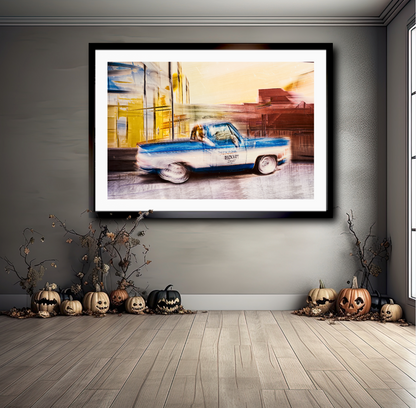 Automotive Limited Edition wall art print of American classic pickup truck by Douglas Carr Photography