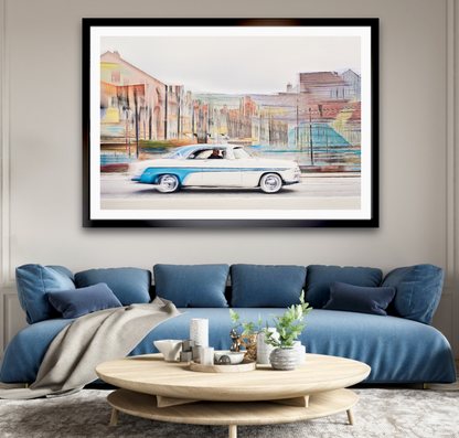 Automotive Limited Edition wall art print of American classic car by Douglas Carr Photography
