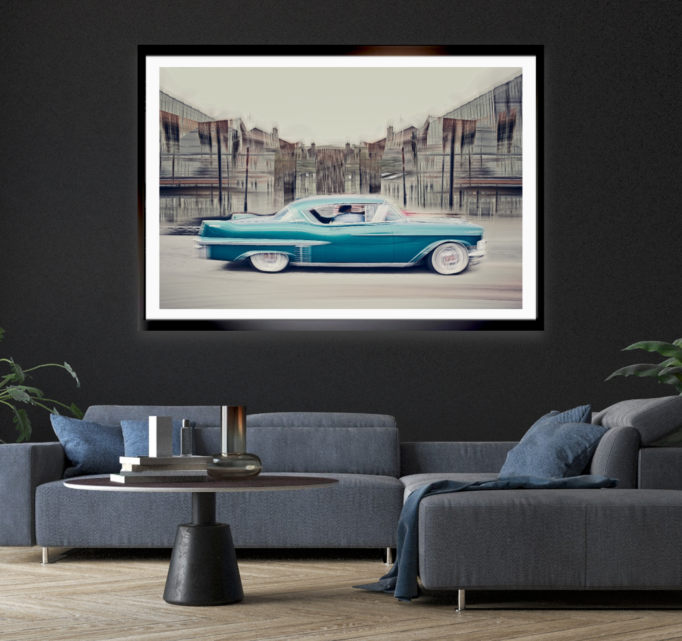 Automotive Limited Edition wall art print of American classic cadillac motor car by Douglas Carr Photography