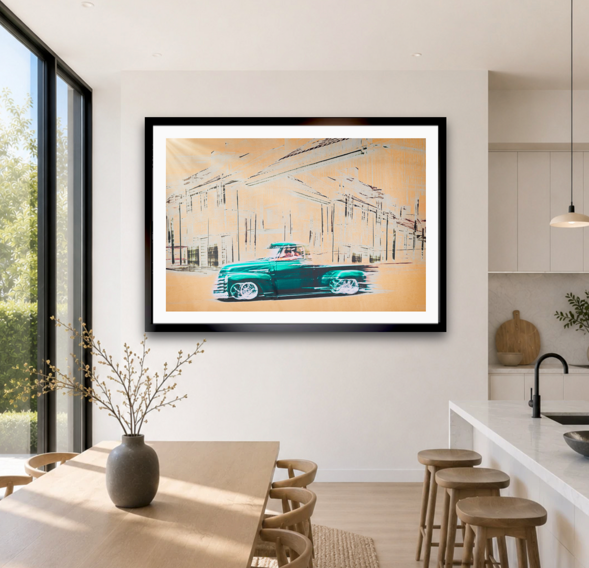 Automotive Limited Edition wall art print of American classic pickup truck by Douglas Carr Photography