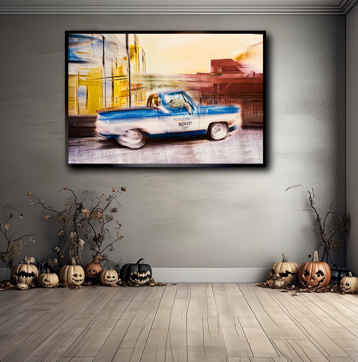 Automotive Limited Edition wall art print of American classic pickup truck by Douglas Carr Photography