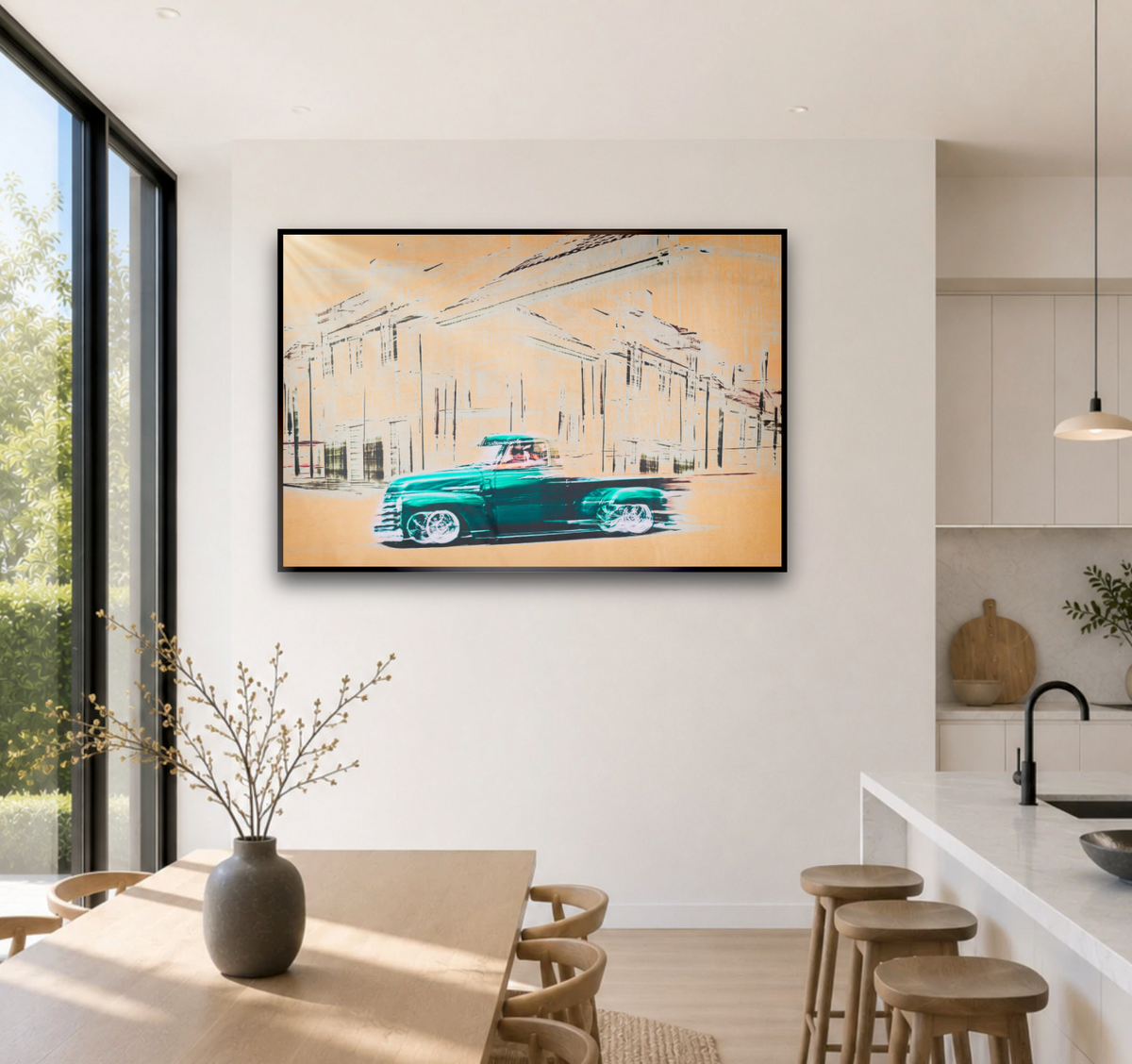 Automotive Limited Edition wall art print of American classic pickup truck by Douglas Carr Photography