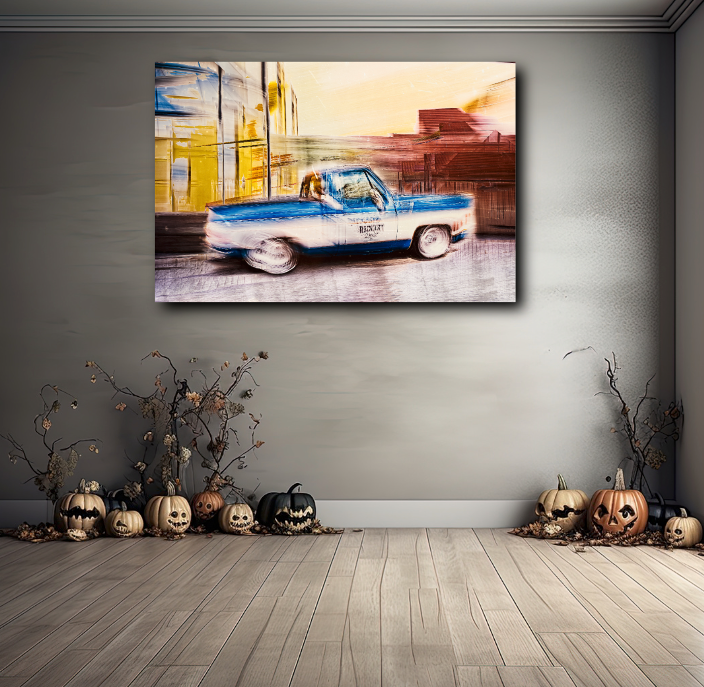 Automotive Limited Edition wall art print of American classic pickup truck by Douglas Carr Photography