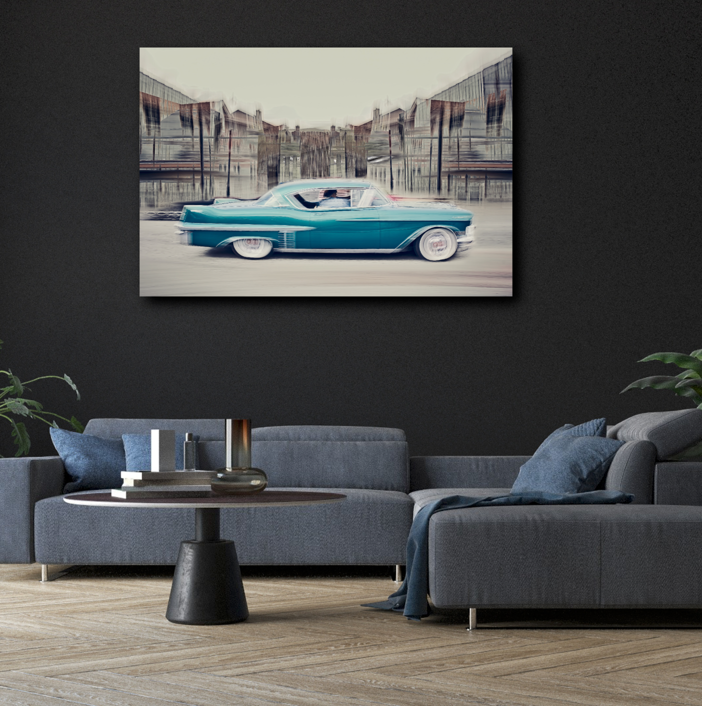 Automotive Limited Edition wall art print of American classic cadillac motor car by Douglas Carr Photography