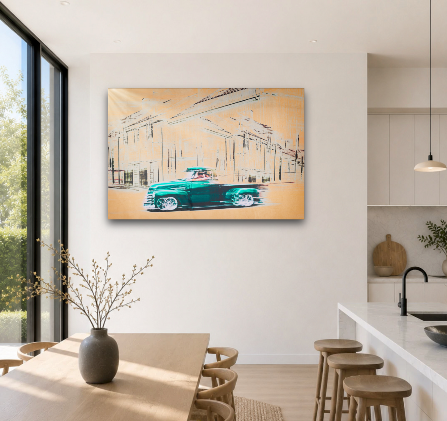 Automotive Limited Edition wall art print of American classic pickup truck by Douglas Carr Photography