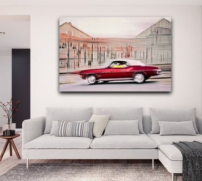 Automotive Limited Edition wall art print of American classic motor car by Douglas Carr Photography