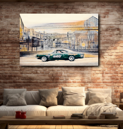 Automotive Limited Edition wall art print of American Dodge classic motor car by Douglas Carr Photography