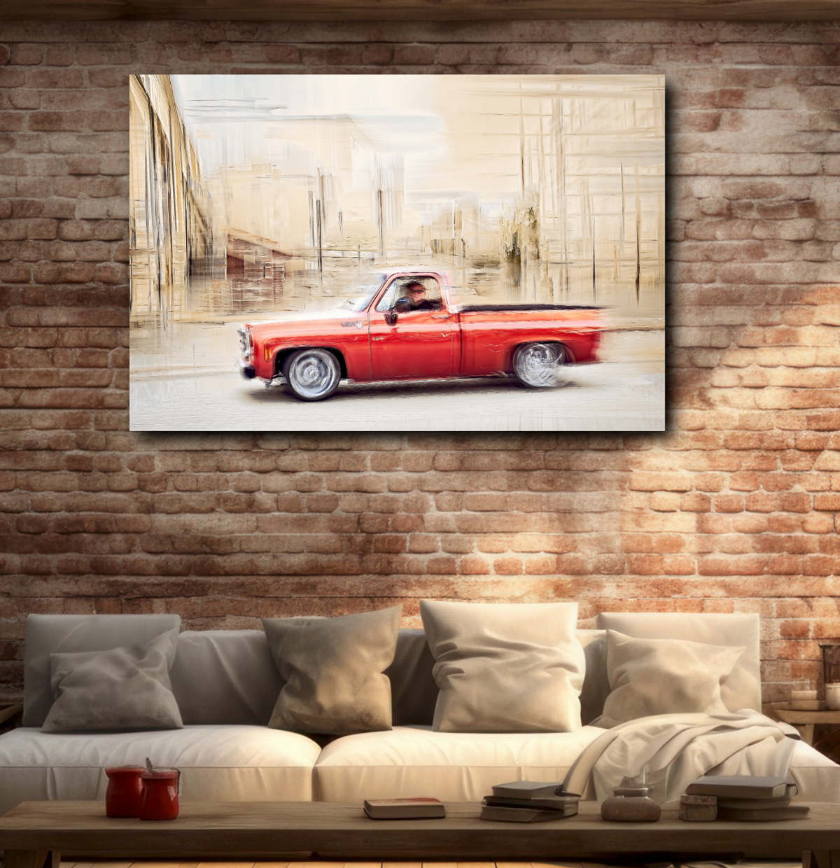 Automotive Limited Edition wall art print of American classic pickup truck by Douglas Carr Photography