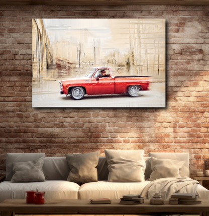 Automotive Limited Edition wall art print of American classic pickup truck by Douglas Carr Photography