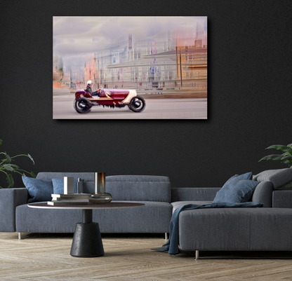Automotive Limited Edition wall art print of American Hot Rod classic sports car by Douglas Carr Photography