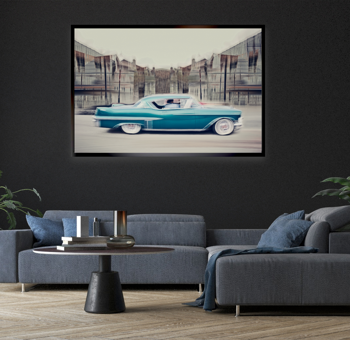 Automotive Limited Edition wall art print of American classic cadillac motor car by Douglas Carr Photography