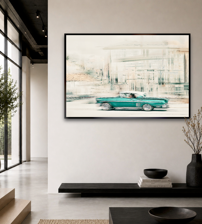 Automotive Limited Edition wall art print of American classic Cadillac motor car by Douglas Carr Photography