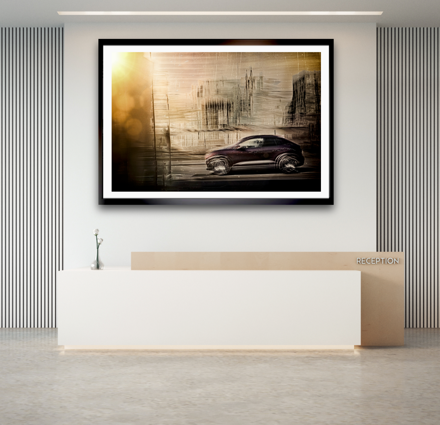 Automotive Limited Edition wall art print of German classic Porsche sports car by Douglas Carr Photography