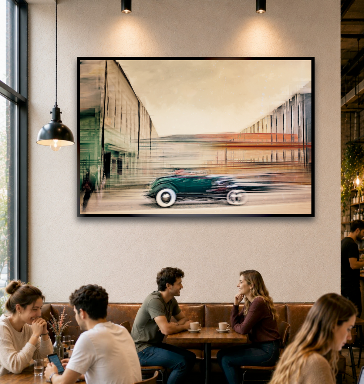 Automotive Limited Edition wall art print of American Hot Rod classic sports car by Douglas Carr Photography
