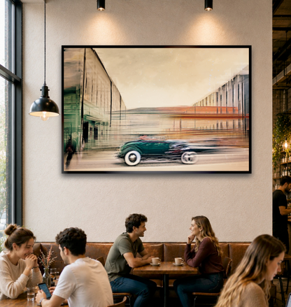 Automotive Limited Edition wall art print of American Hot Rod classic sports car by Douglas Carr Photography