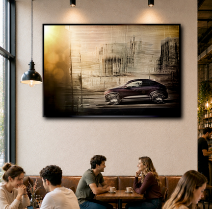 Automotive Limited Edition wall art print of German classic Porsche sports car by Douglas Carr Photography