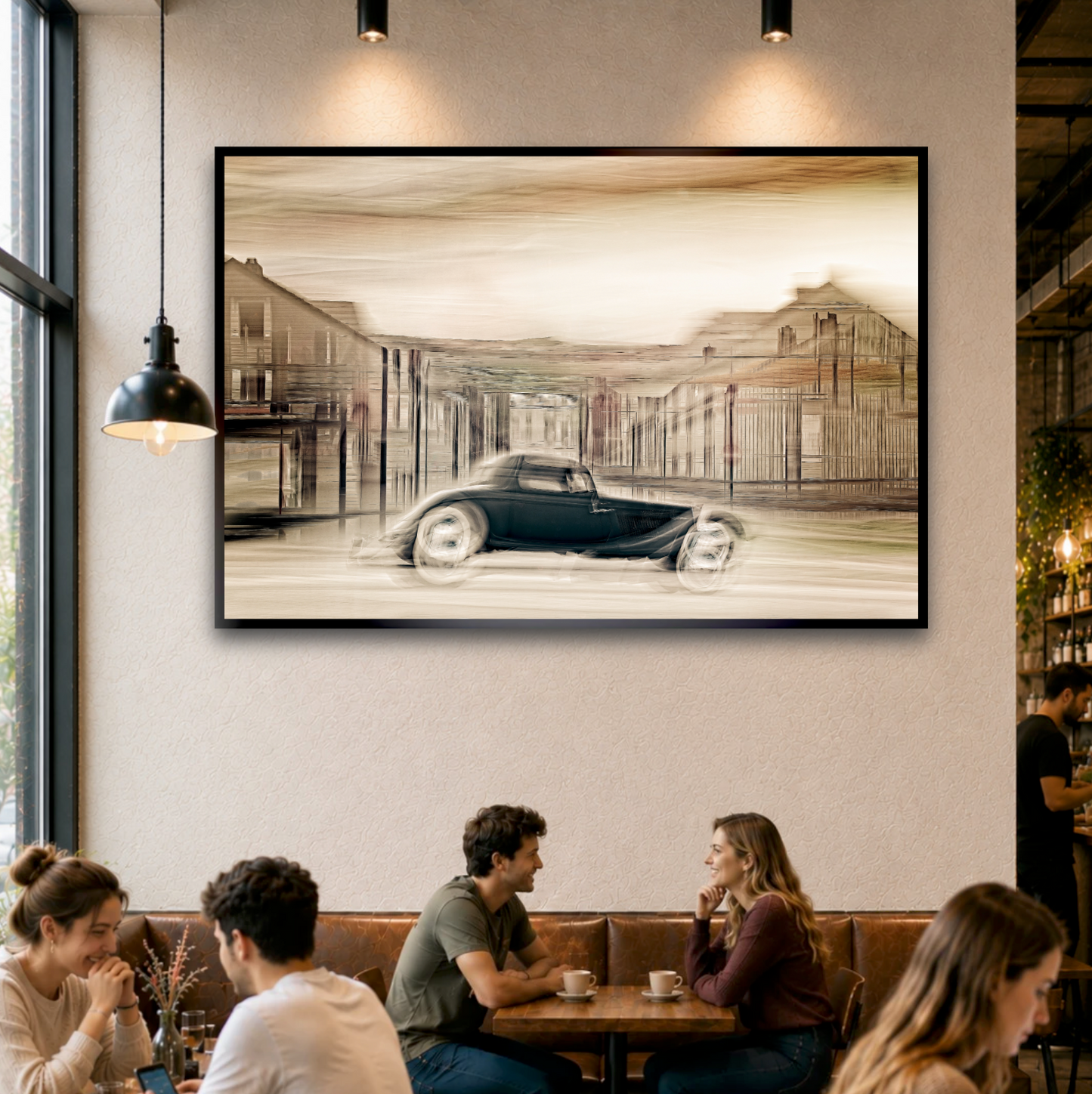 Automotive Limited Edition wall art print of American Hot Rod classic sports car by Douglas Carr Photography