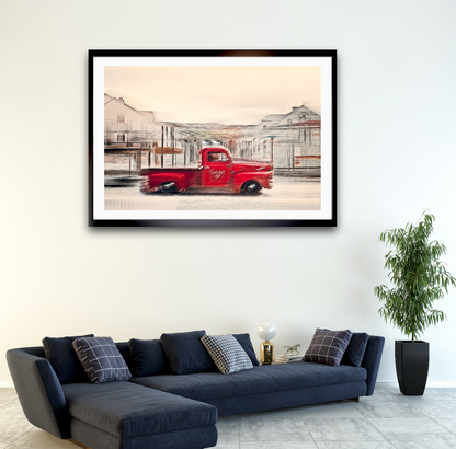 Automotive Limited Edition wall art print of American classic pickup truck by Douglas Carr Photography