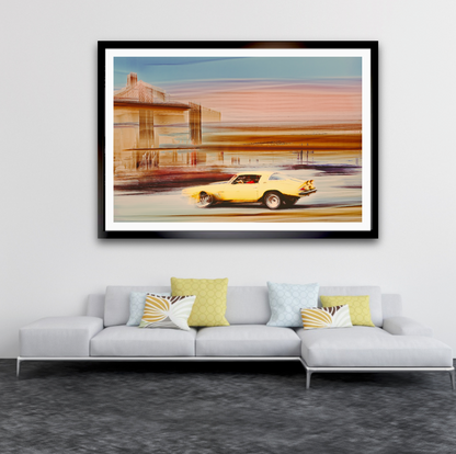 Automotive Limited Edition wall art print of American classic motor car by Douglas Carr Photography