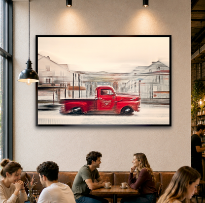 Automotive Limited Edition wall art print of American classic pickup truck by Douglas Carr Photography