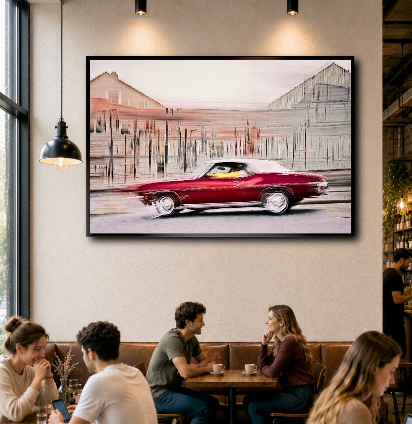 Automotive Limited Edition wall art print of American classic motor car by Douglas Carr Photography