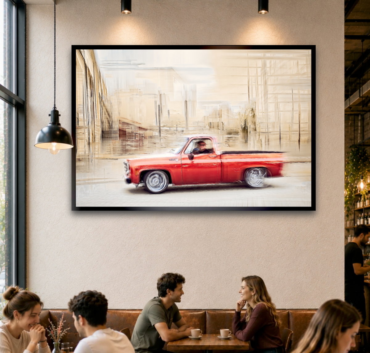 Automotive Limited Edition wall art print of American classic pickup truck by Douglas Carr Photography