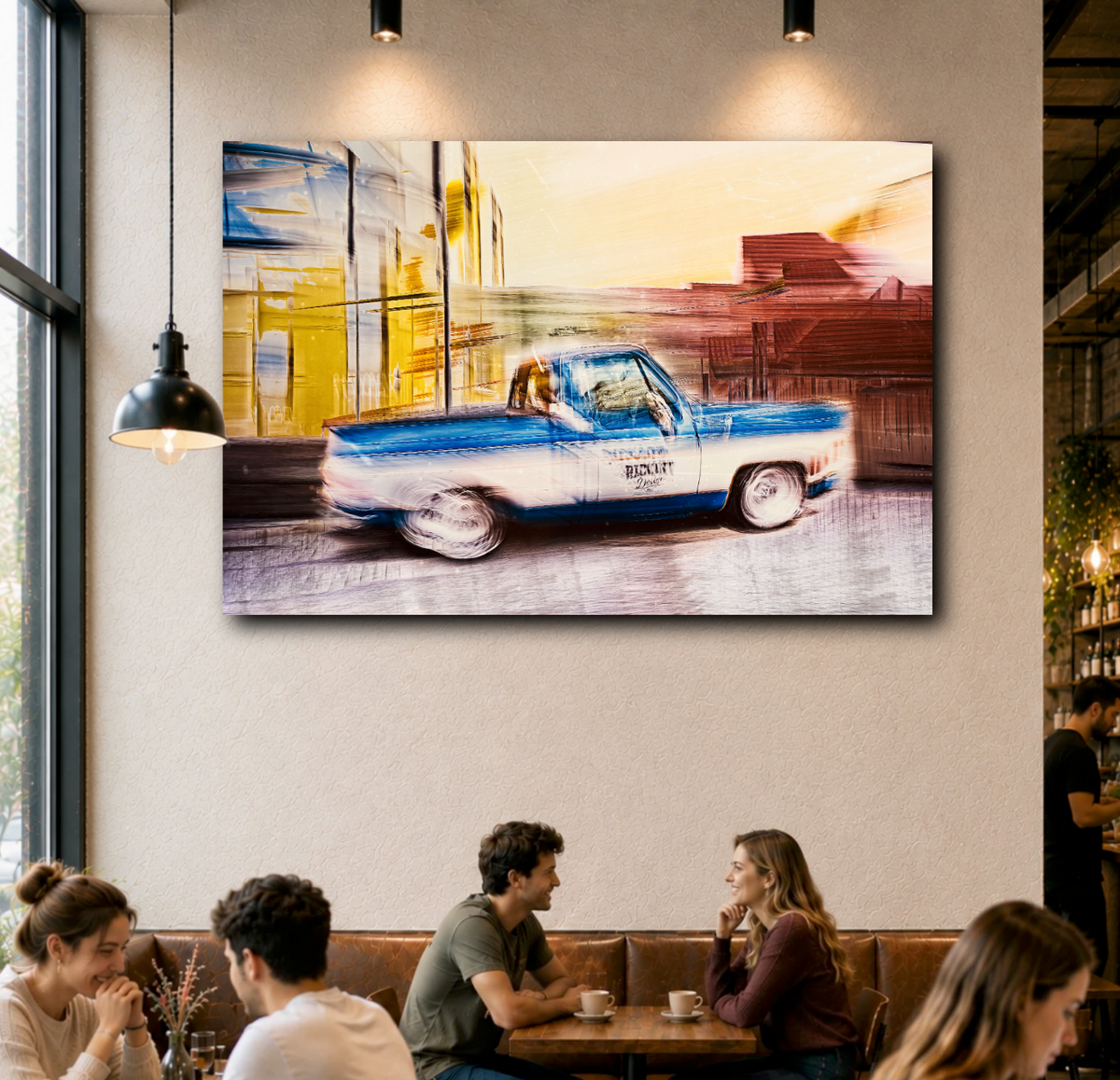 Automotive Limited Edition wall art print of American classic pickup truck by Douglas Carr Photography