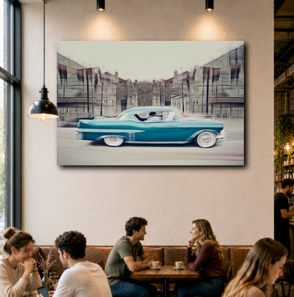 Automotive Limited Edition wall art print of American classic cadillac motor car by Douglas Carr Photography