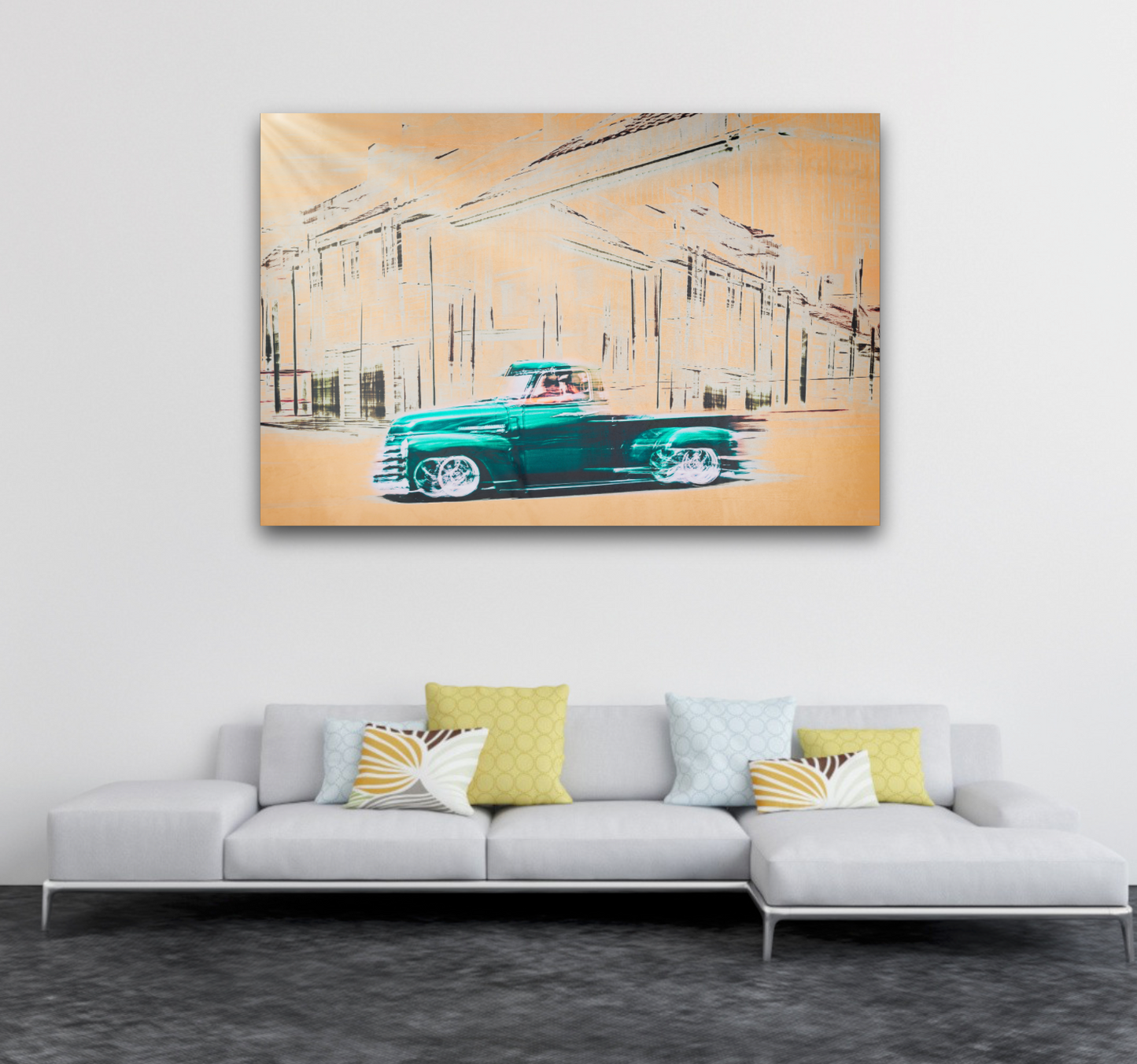 Automotive Limited Edition wall art print of American classic pickup truck by Douglas Carr Photography