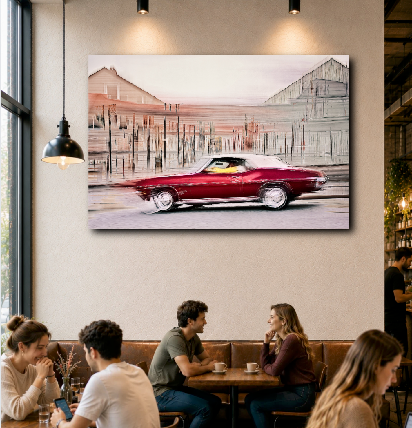 Automotive Limited Edition wall art print of American classic motor car by Douglas Carr Photography