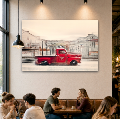Automotive Limited Edition wall art print of American classic pickup truck by Douglas Carr Photography