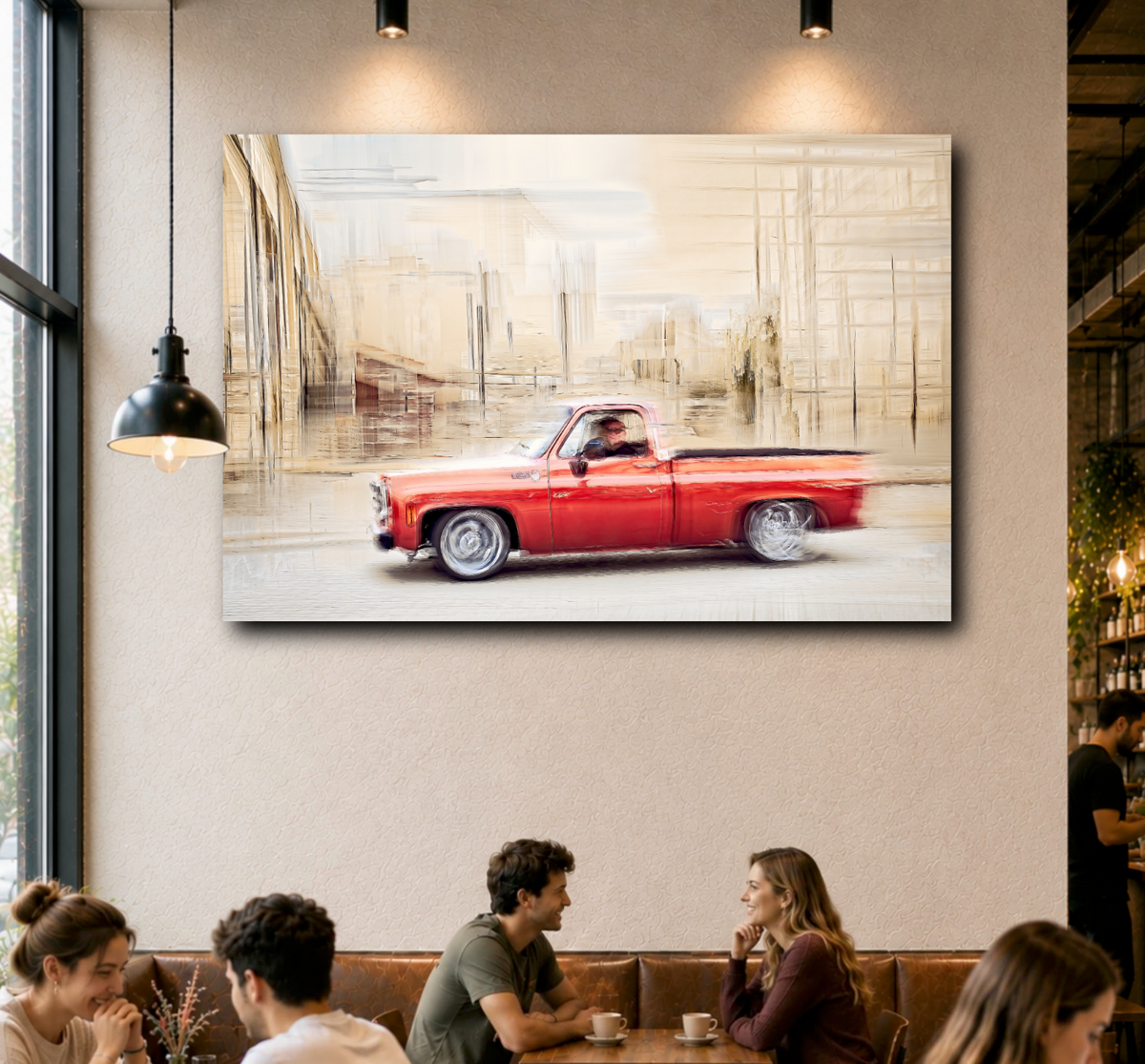 Automotive Limited Edition wall art print of American classic pickup truck by Douglas Carr Photography