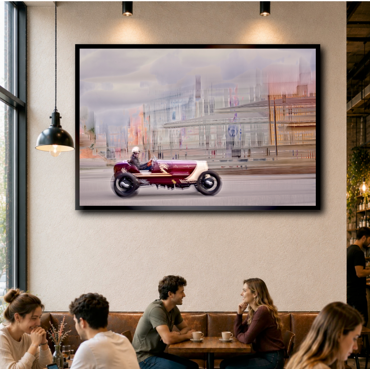 Automotive Limited Edition wall art print of American Hot Rod classic sports car by Douglas Carr Photography