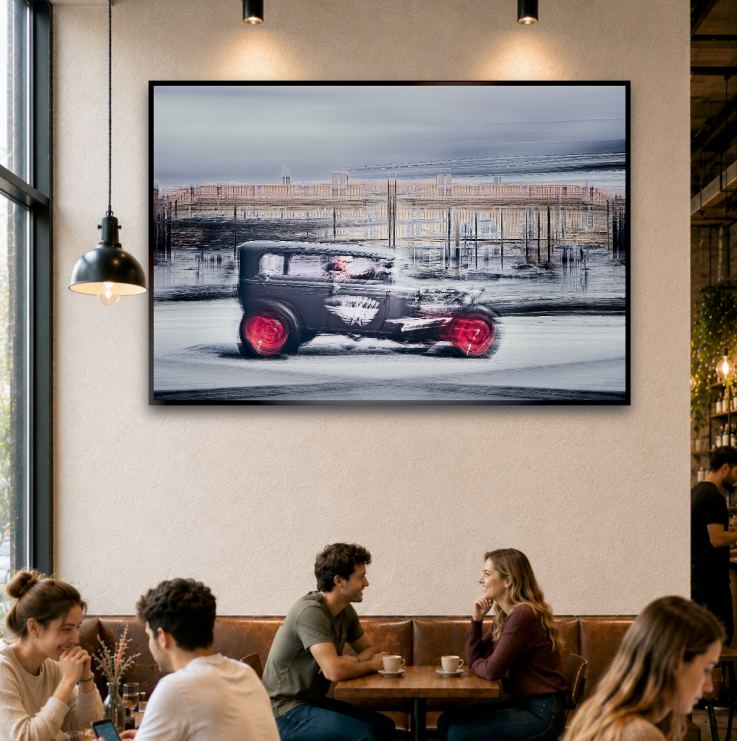 Automotive Limited Edition wall art print of American Hot Rod classic sports car by Douglas Carr Photography