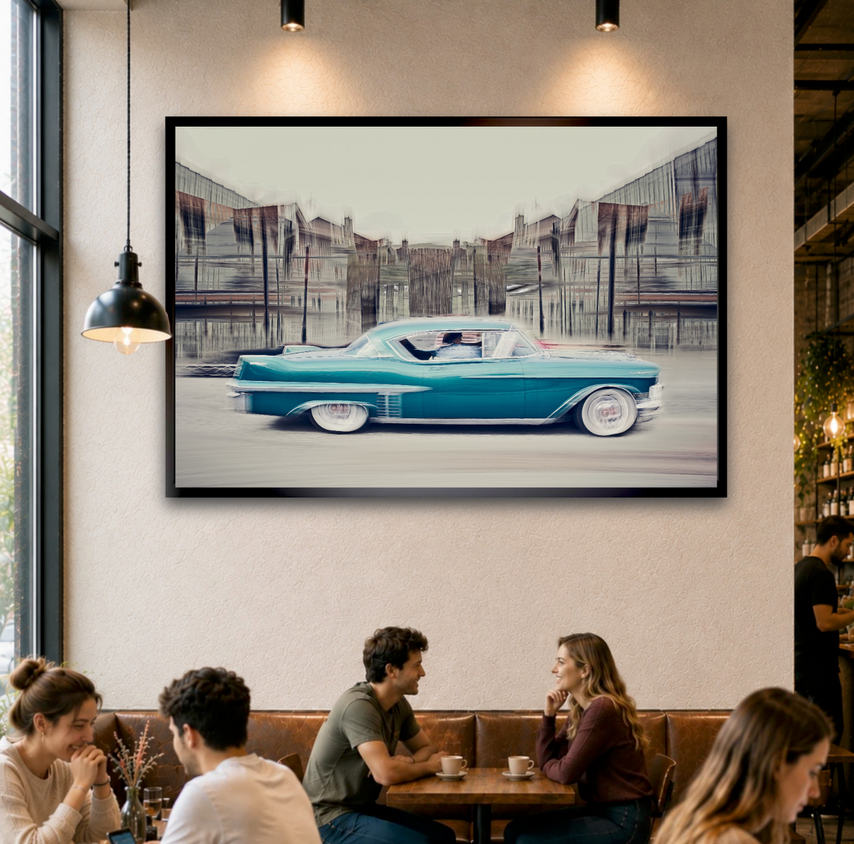 Automotive Limited Edition wall art print of American classic cadillac motor car by Douglas Carr Photography