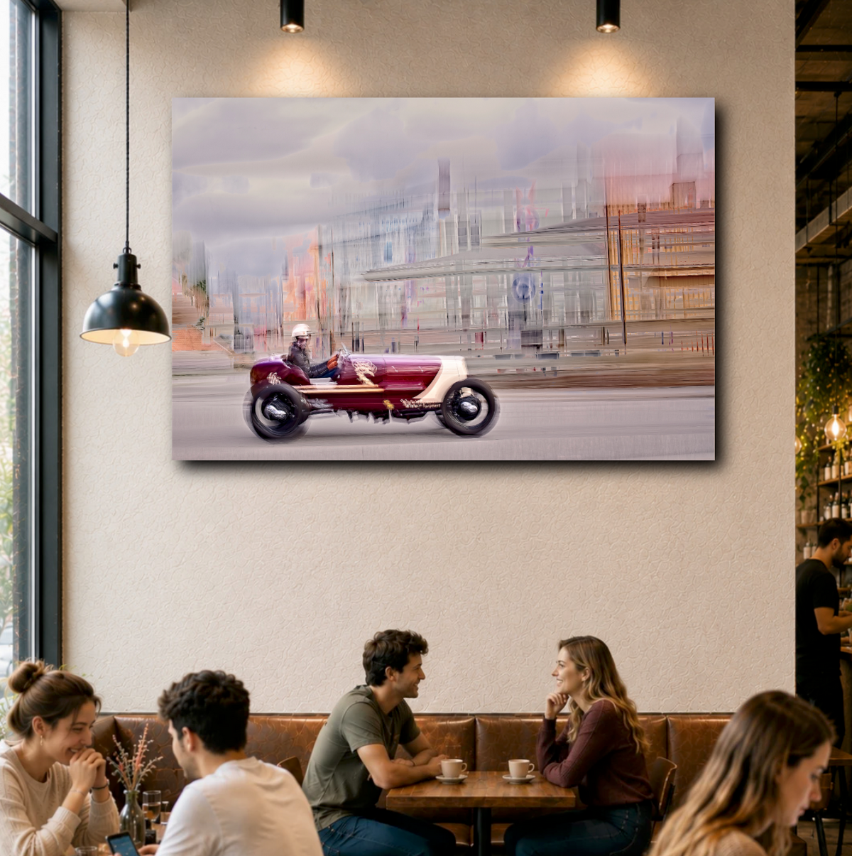 Automotive Limited Edition wall art print of American Hot Rod classic sports car by Douglas Carr Photography