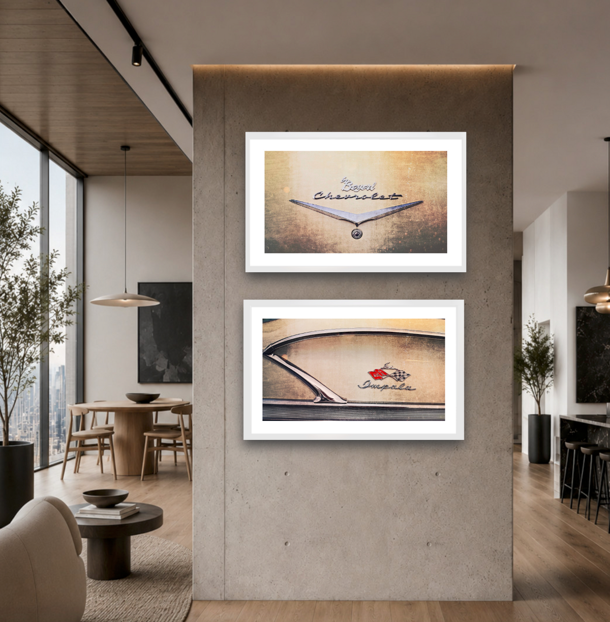 1958 Chevrolet Impala American classic car  details fine art photography wall art print by Douglas Carr – Oslo Art Prints