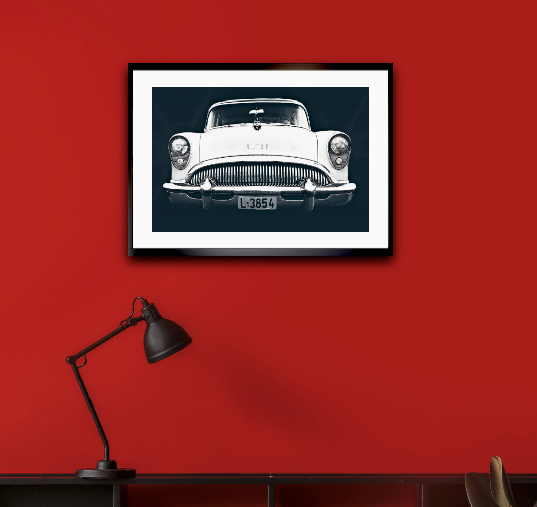 1954 Buick Riviera Special American classic car fine art photography wall art print by Douglas Carr – Oslo Art Prints