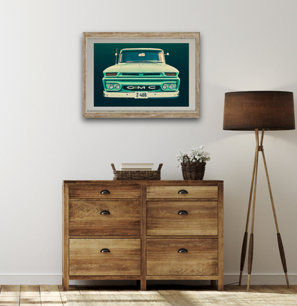 Vintage GMC pickup truck  American classic car fine art photography wall art print by Douglas Carr – Oslo Art Prints