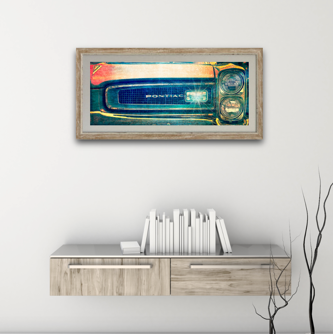 1966 Pontiac grill an American classic car fine art photography wall art print by Douglas Carr – Oslo Art Prints